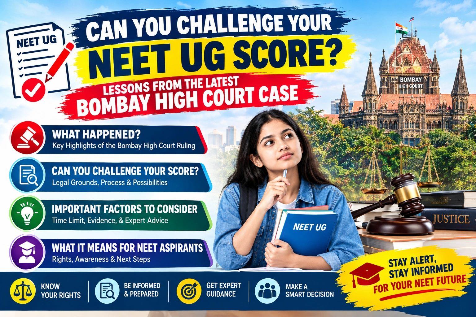 Can You Challenge Your NEET UG Score? Lessons from the Latest Bombay High Court Case